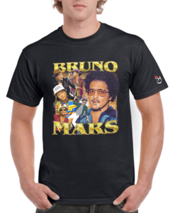 Bruno Mars. Mod 113. Remera de algodón peinado premium!