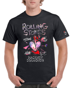 Rolling Stones. Mod 121. Remera de algodón peinado premium!