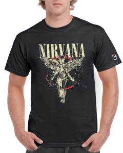Nirvana. Mod 127. Remera de algodón peinado premium!