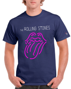 Rolling Stones.Lengua. Mod 133. Remera de algodón peinado premium!