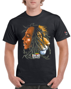 Bob Marley León- 001 Remera de algodón peinado premium!