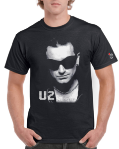 U2. Bono. 002 Remera de algodón peinado premium!