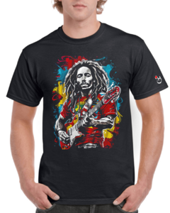 Bob Marley. 014. Remera de algodón peinado premium!