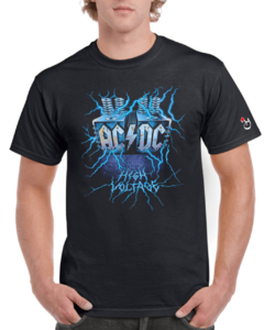 AC/DC. High Voltage. Mod 018. Remera de algodón peinado premium!