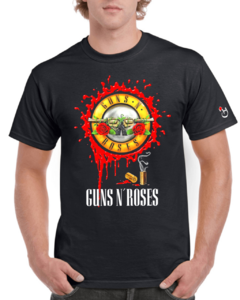 Guns N' Roses. Logo. Mod 021. Remera de algodón peinado premium!