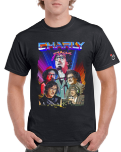 Charly García. Mod 033. Remera de algodón peinado premium!