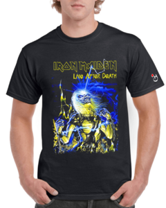 Iron Maiden. After Death. Mod 036. Remera de algodón peinado premium!
