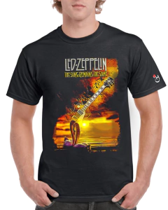 Led Zeppelin. Mod 048. Remera de algodón peinado premium!