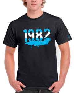 Malvinas 1982. Remera de algodón peinado premium!
