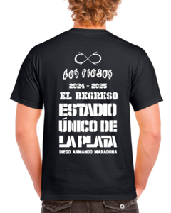 Los Piojos. El regreso. Mod 144. Remera de algodón peinado calidad premium.