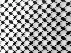 Imagen de Kufiya. Pañuelos Árabes. extra grandes! 1,20 x 1,20. Blanco y negro.
