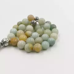 Masbaha. Tasbih. Piedra Amazonita Natural. Rezo. Islam. .✈️ Envío internacional .Entrega estimada entre 15 y 30 días hábiles - Habibis Remeras