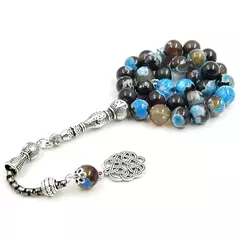 Masbaha.Tasbih. Piedra Ágata. Rezo. Islamico. ✈️ Envío internacional .Entrega estimada entre 15 y 30 días hábiles - comprar online