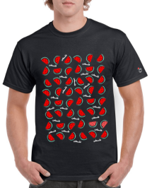 Palestina. Sandias. Remera de algodón peinado premium!