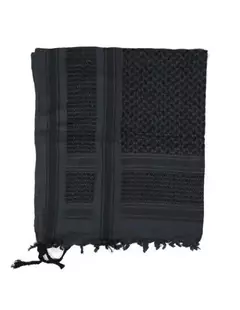 Shemagh Militar táctico Gris oscuro y Negro. Sirios Originales. - tienda online