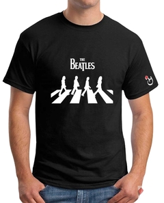 THE BEATLES. ABBEY ROAD. Mod. 137. Remera de algodón peinado calidad premium