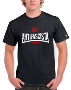 Antifascista. Remera de algodón peinado premium! - comprar online