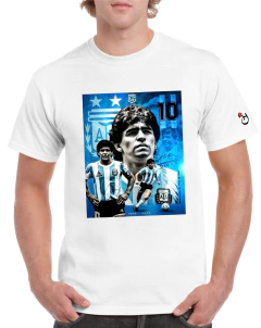 Diego Maradona. Argentina. Remera de algodón peinado premium! - tienda online