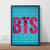 Quadro BTS - Bangtan Boys - Stupendo - Quadros Decorativos | Opções de Frete Grátis - Ofertas e Promoções Imperdíveis