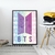 Quadro BTS - Bangtan Boys - Stupendo - Quadros Decorativos | Opções de Frete Grátis - Ofertas e Promoções Imperdíveis