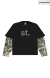 RT DOUBLE LAYERED TEE - comprar online