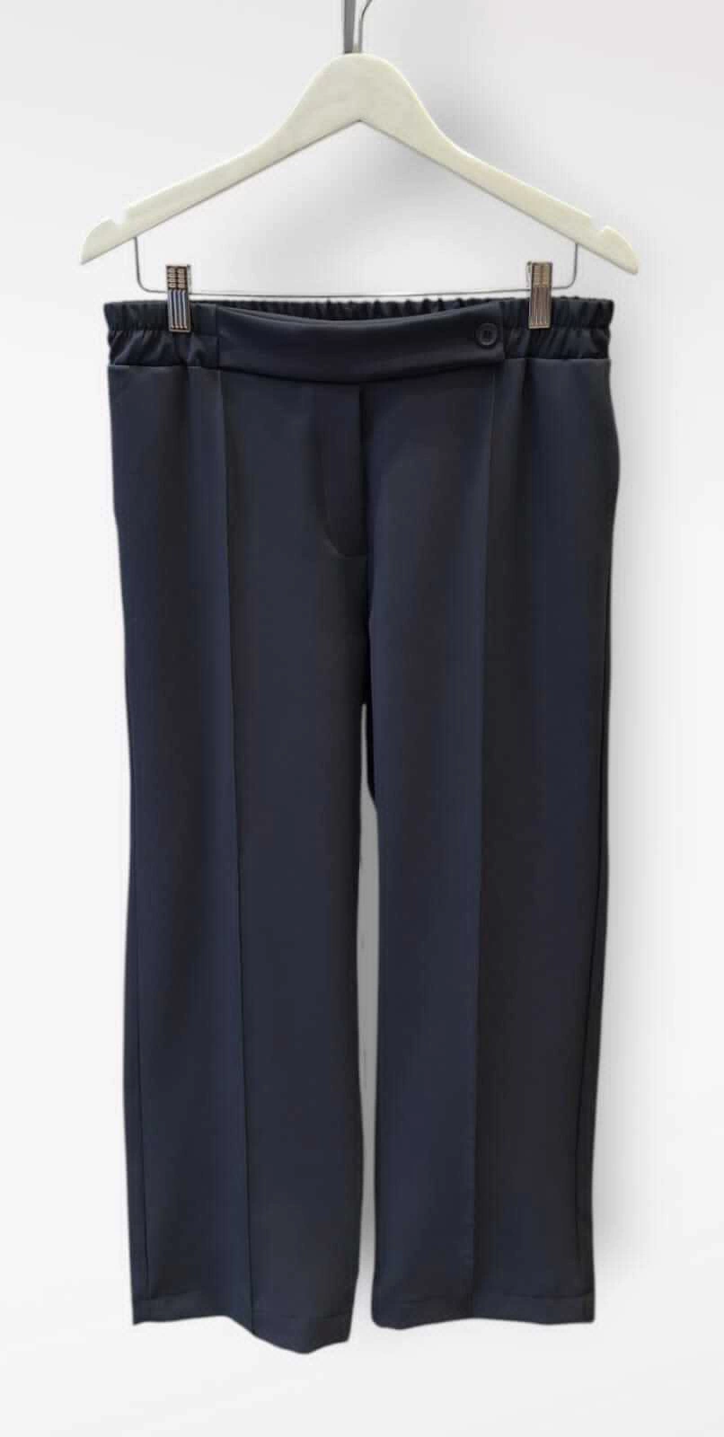 28001-PANTALON SASTRERO SPANDEX CON DETALLE DE PESPUNTE