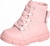 Bota Coturno Rosa Infantil