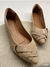 Mocassim Luxo Bege Verniz