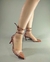 Scarpin Vinil Marrom