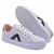 Tênis slip Branco com Preto