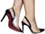 Scarpin Vinil Verniz Coração Preto - comprar online