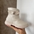 Bota Juvenil Infantil Feminina Off White
