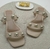 Rasteirinha Sandalia Luxo Birken Nude