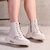 Bota Coturno Off White