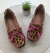 Mocassim Luxo Quadrada Onça c/ Detalhe Rosa
