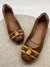 Mocassim Whisky c/ detalhe amarelo