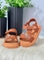 Sandália Infantil Masculina Marrom Dinossauro - comprar online