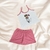 Pijama Feminino Gatinho de bicicleta - comprar online