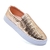 Tênis Slip On Dourado