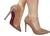Scarpin Napa nude salto 11 Cm