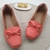 Mocassim Luxo Quadrada Laranja Neon