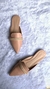 Mule Luxo Nude Tiras
