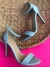 Sandalia Salto Bico Redondo Azul Bebe - comprar online
