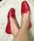 Mocassim Luxo Vermelha