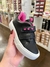 Tênis infantil Coração Preto/Pink - comprar online
