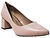Scarpin Napa Coral Bloco 5 cm - Lilica'S