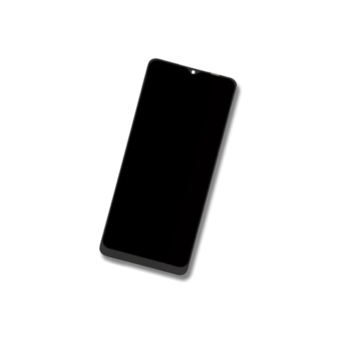 Módulo para Samsung A02S - A025 con marco, diseñado para reemplazo de pantalla.