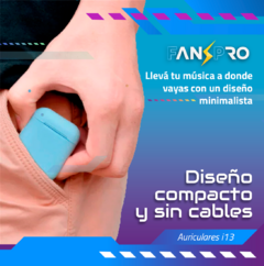 auriculares fanpro i13