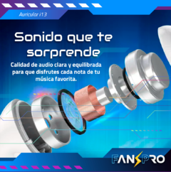 auriculares fanpro i13