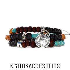 Pulsera Collar Wood